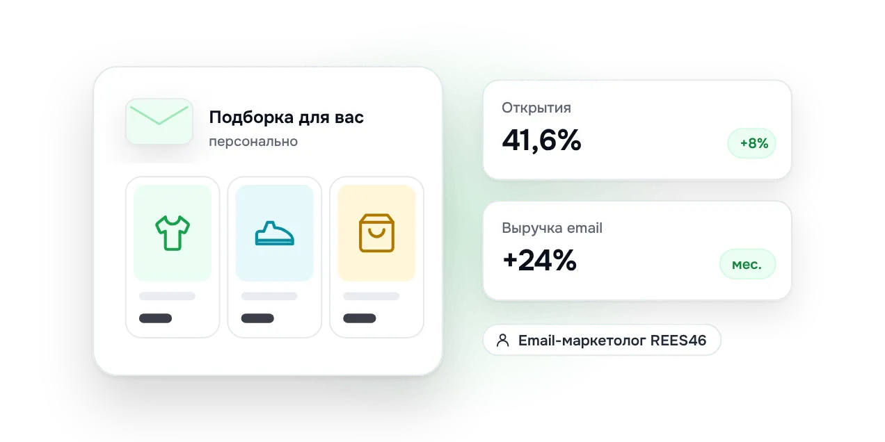 Услуга REES46: Email-маркетинг под ключ