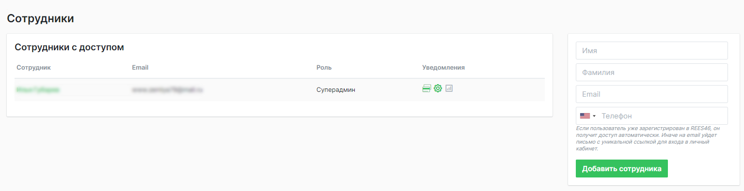 Сотрудники