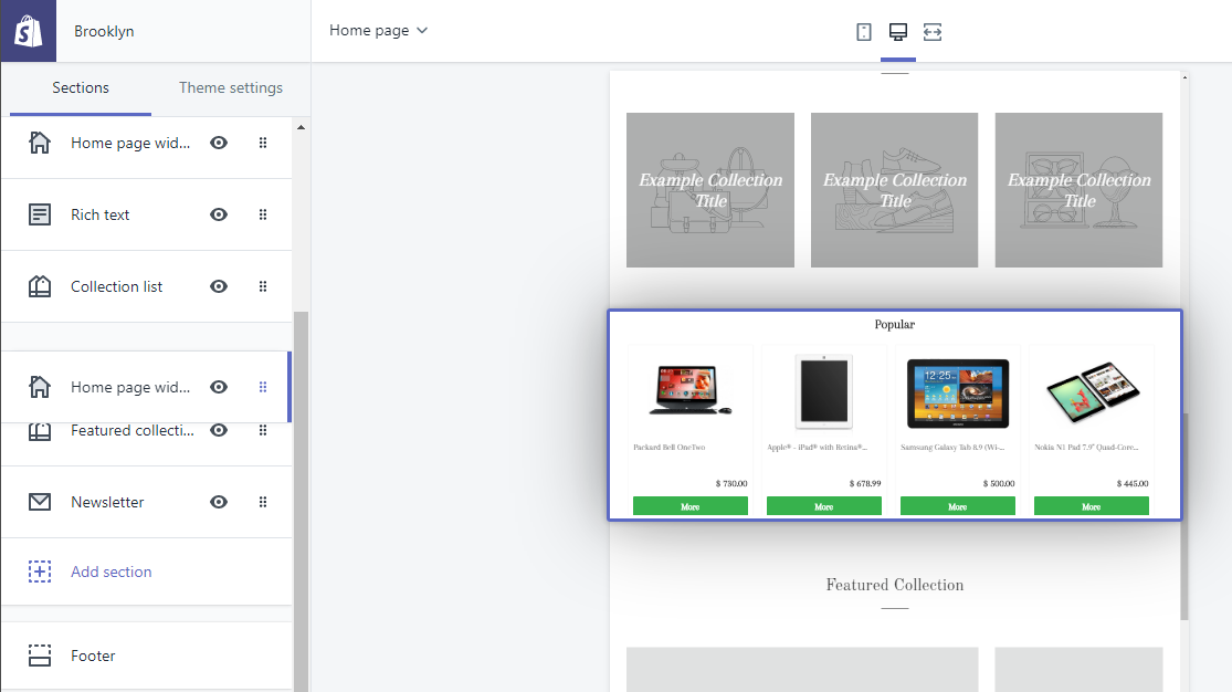Product recommendations