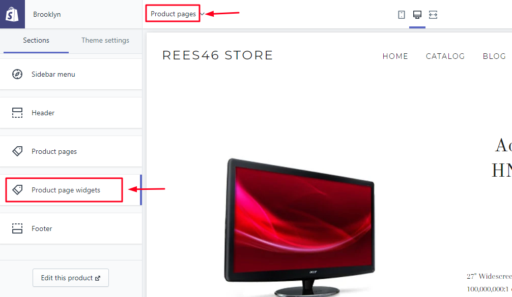Установка блоков рекомендаций