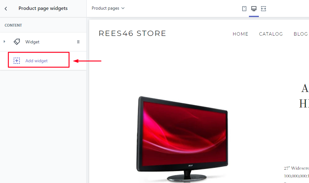 Установка блоков рекомендаций