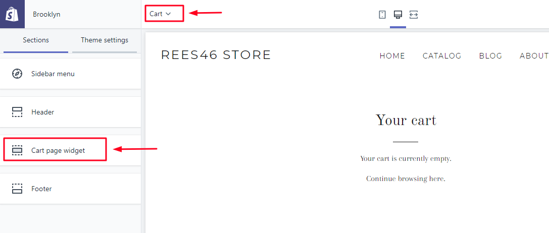 Установка блоков рекомендаций