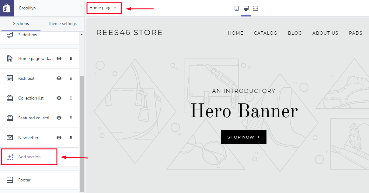 Установка блоков рекомендаций